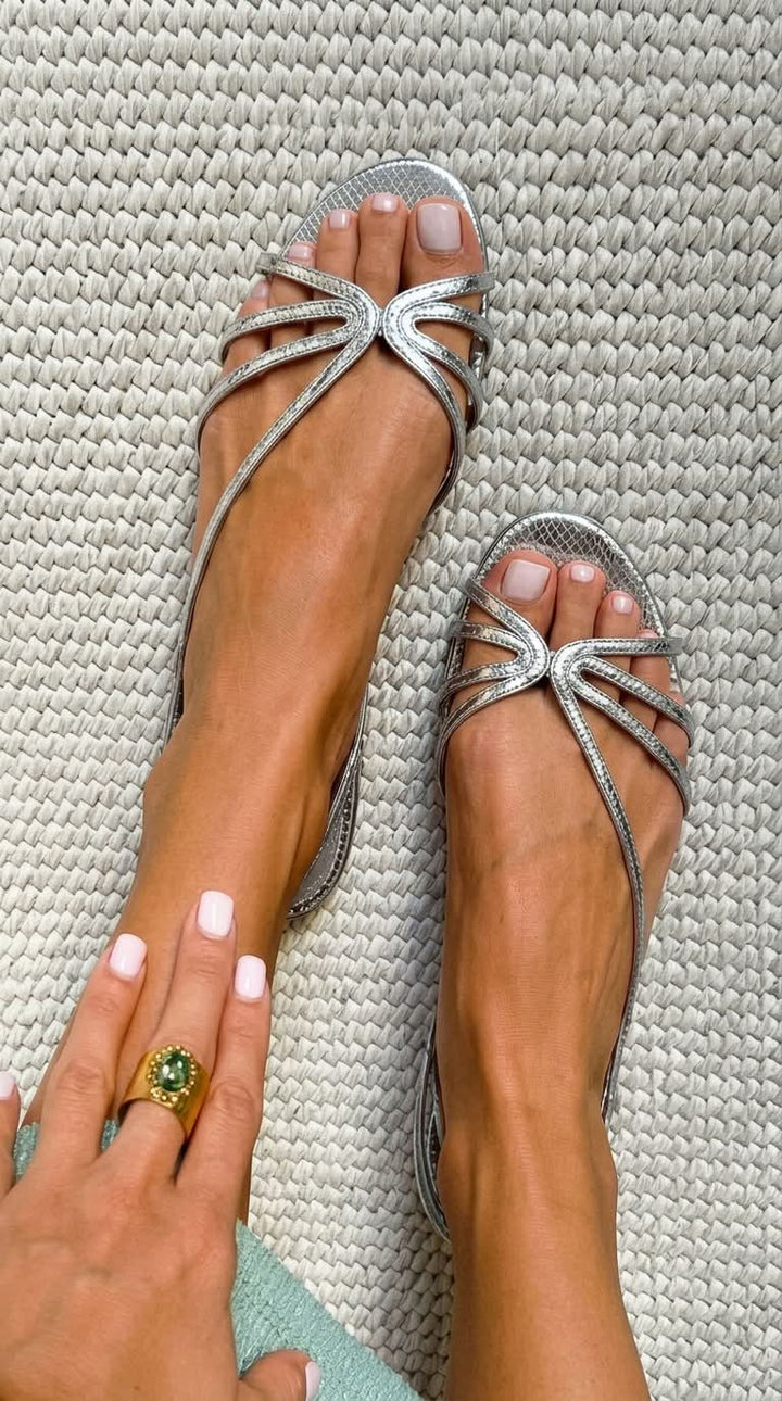 Camille™ | Goldene Sandalen, Eleganz für den Sommer
