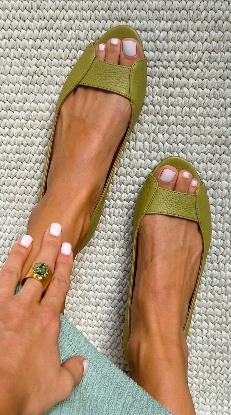 Adelina™ | Goldene Komfort Chic Sandalen