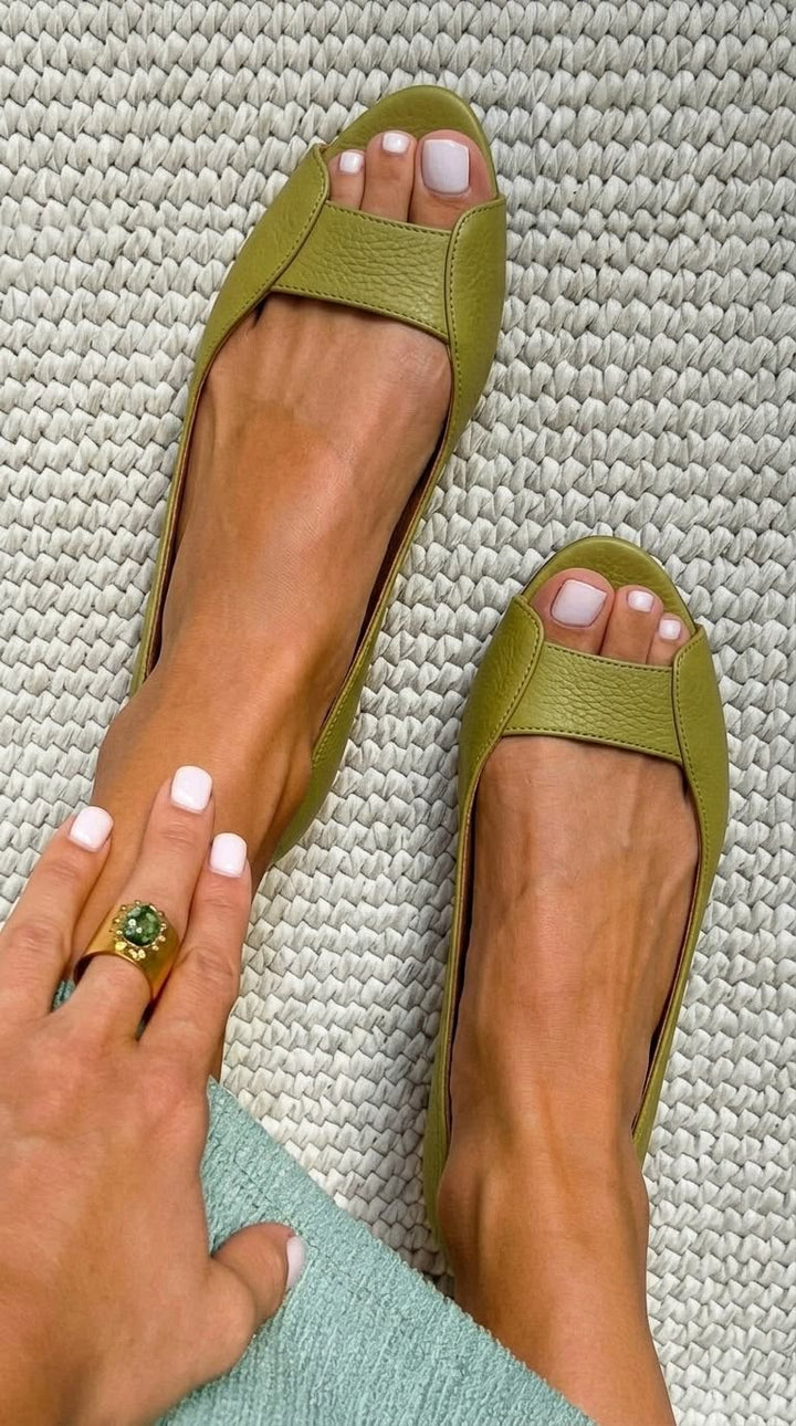 Adelina™ | Goldene Komfort Chic Sandalen