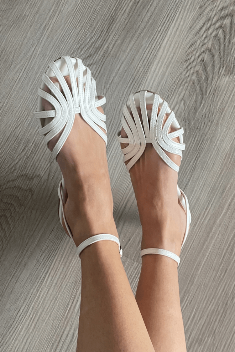 Vittoria™ | Goldene Bijou Sandalen