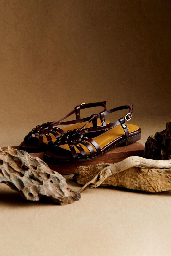 Ondine™ | Handgefertigte Sandalen Erde des Sommers