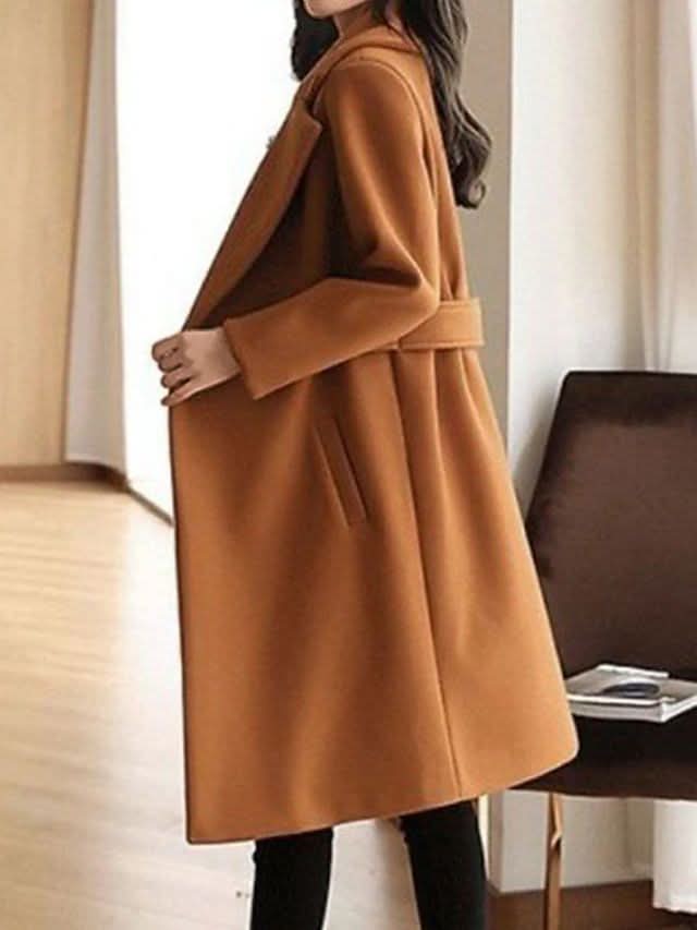 SIENNA KLASSISCHER WOLLMANTEL
