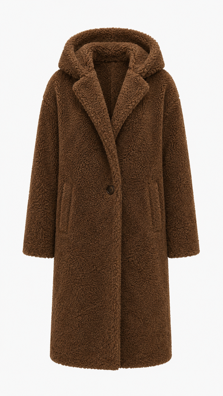 Jodie Gemütlicher Wollmantel | Damen Wintermäntel