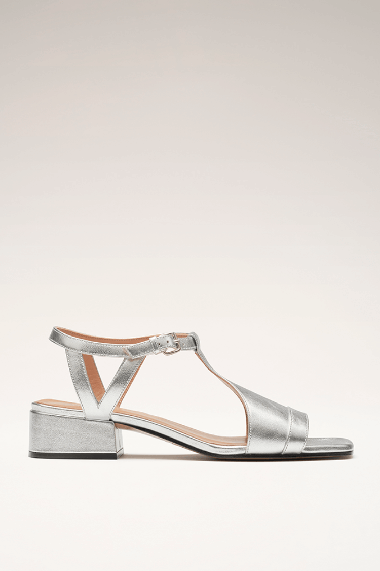 Serena™ | Silberne Sandalen Sommer