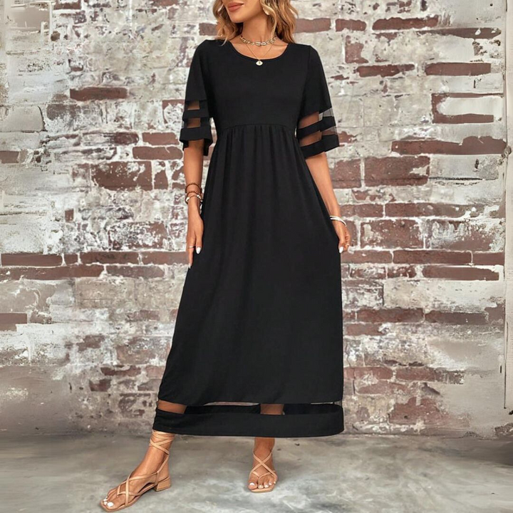 Aubrey™ – Schmeichelhaftes, Bauch-weg Midi-Kleid