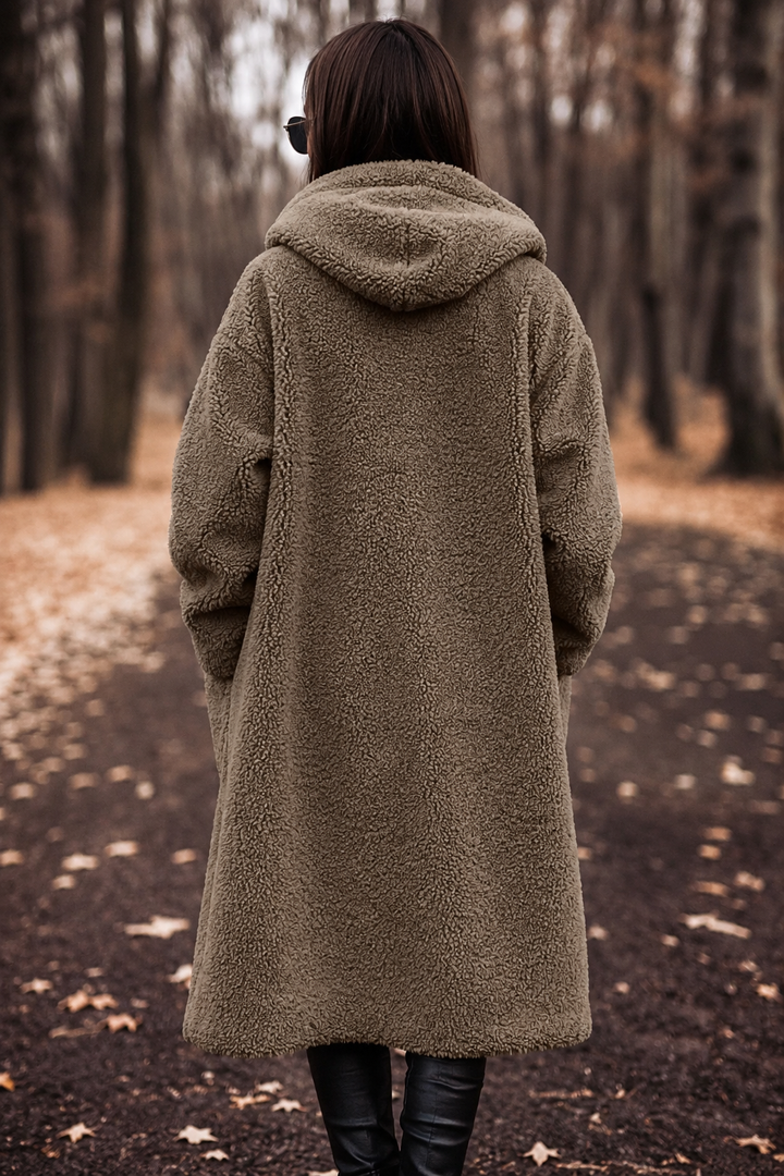 Jodie Gemütlicher Wollmantel | Damen Wintermäntel