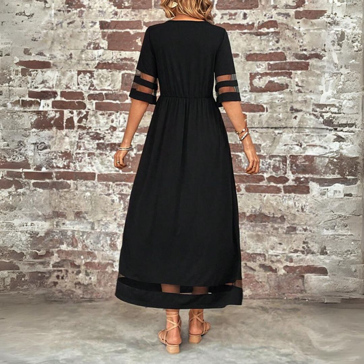 Aubrey™ – Schmeichelhaftes, Bauch-weg Midi-Kleid