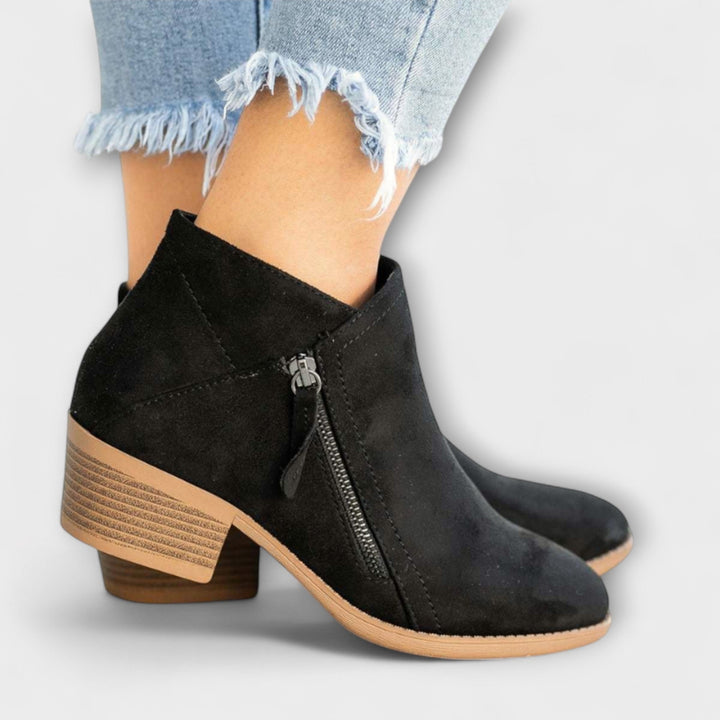 Amanda | Artivole Stiefel mit breitem Absatz