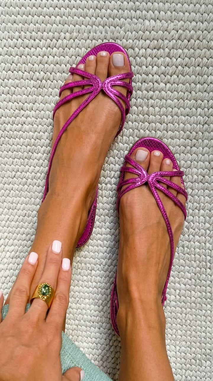 Camille™ | Goldene Sandalen, Eleganz für den Sommer