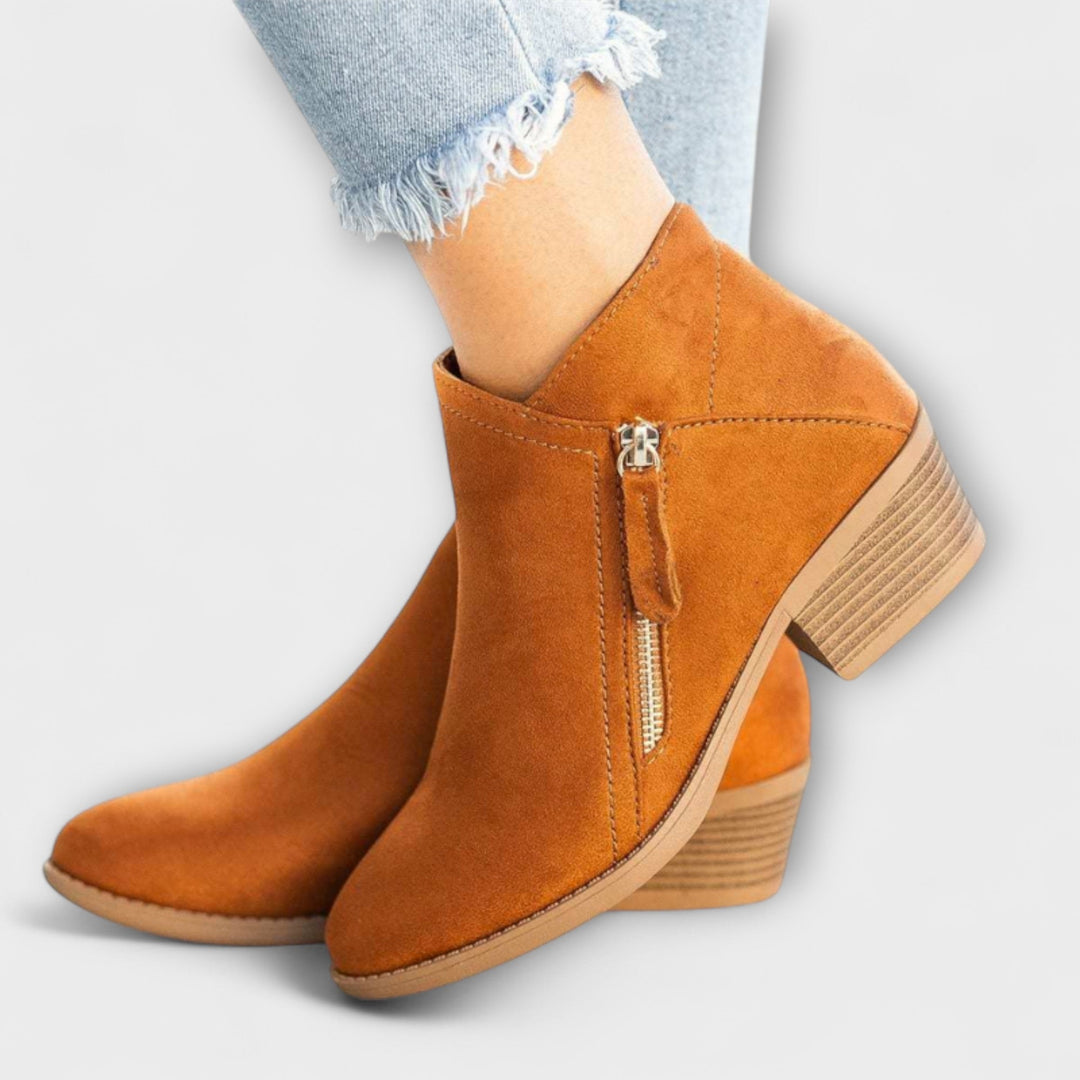 Amanda | Artivole Stiefel mit breitem Absatz