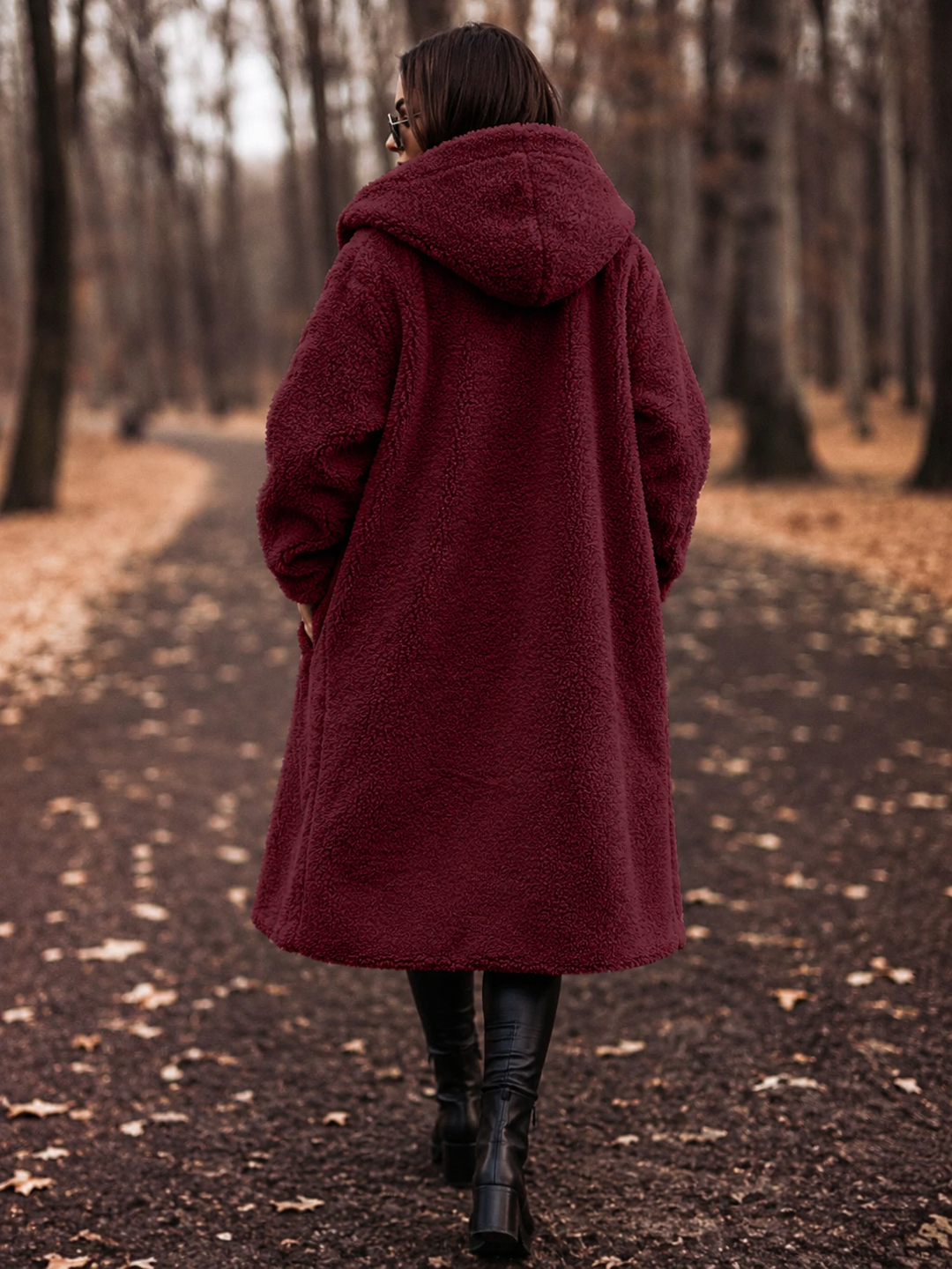 Jodie Gemütlicher Wollmantel | Damen Wintermäntel