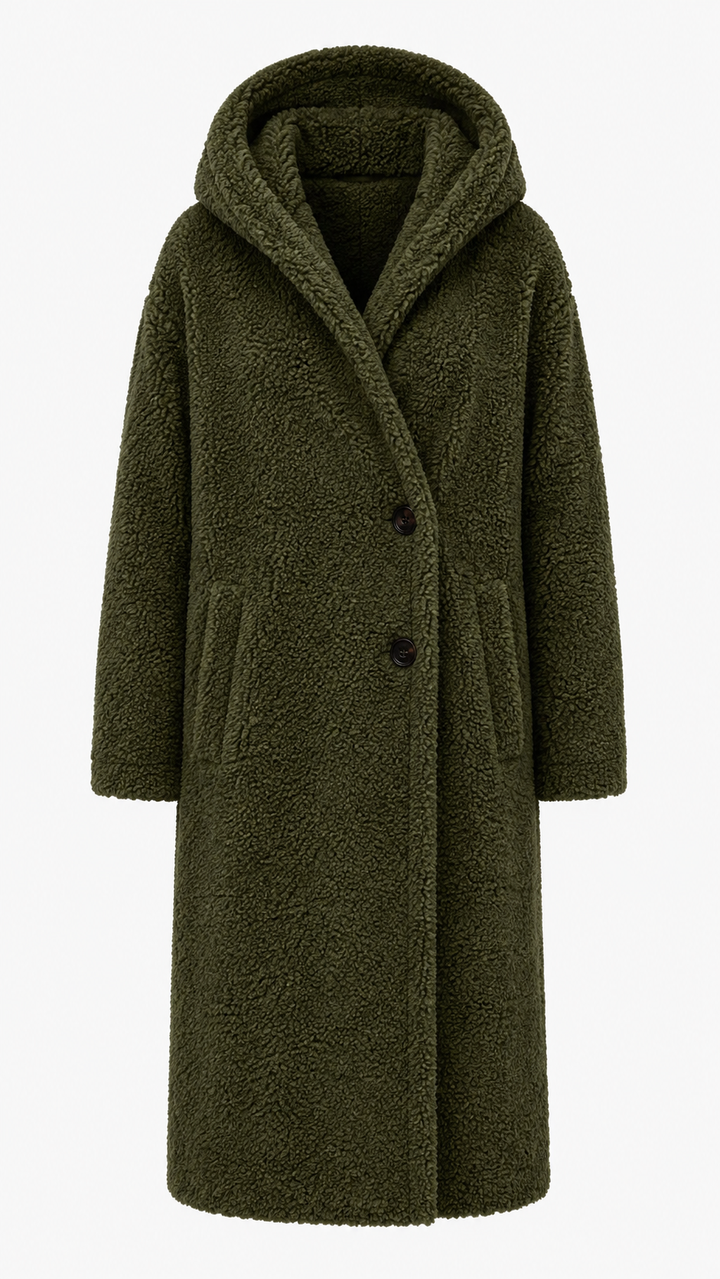 Jodie Gemütlicher Wollmantel | Damen Wintermäntel