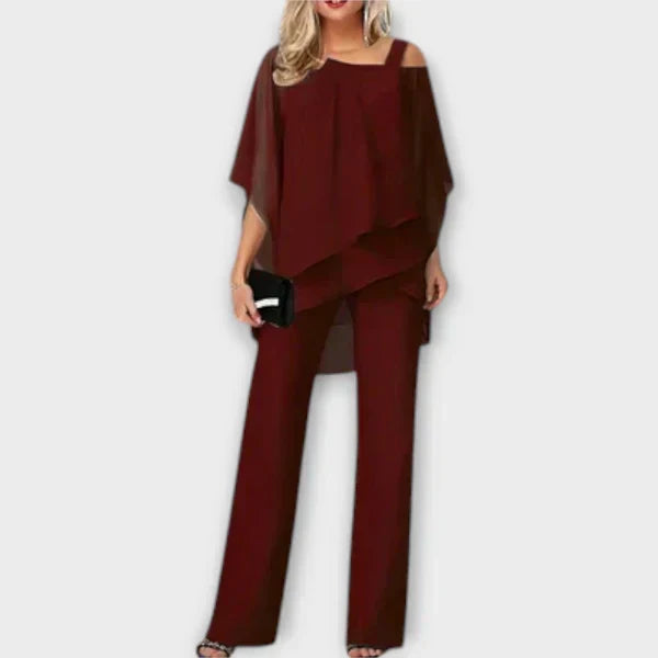 Konstanze | Chiffon-Abend-Set