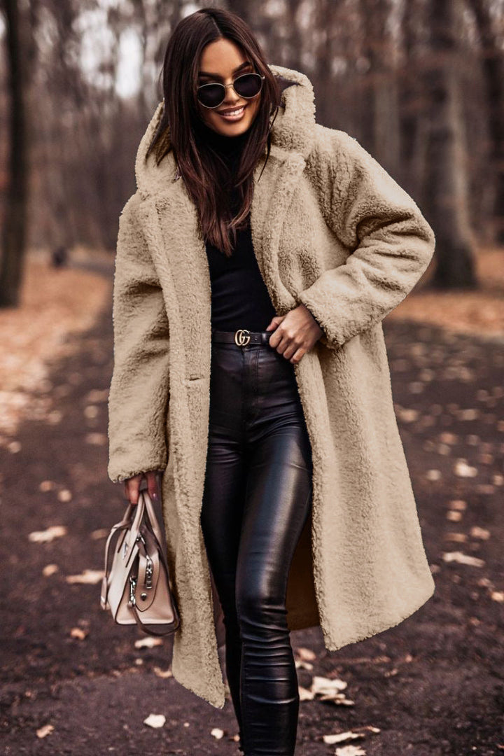 Jodie Gemütlicher Wollmantel | Damen Wintermäntel