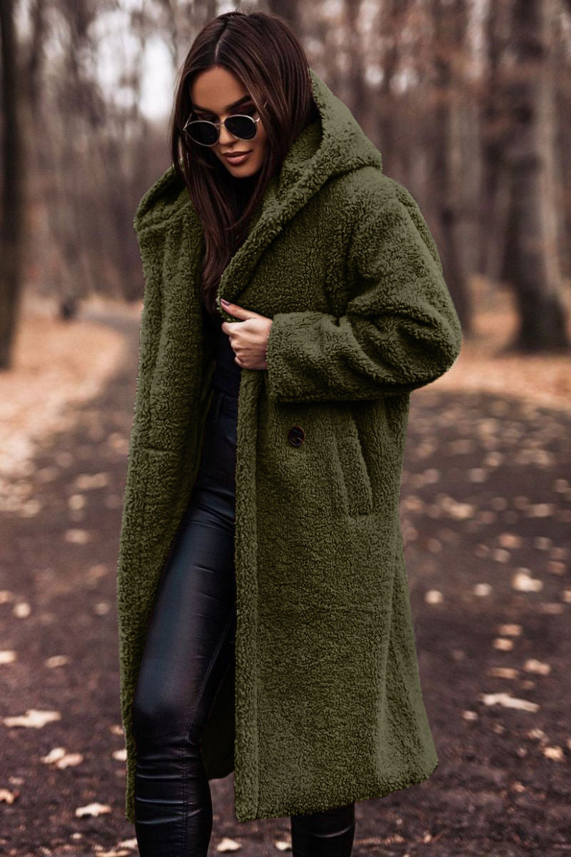 Jodie Gemütlicher Wollmantel | Damen Wintermäntel