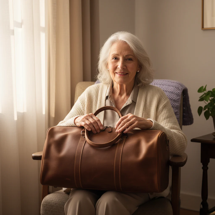 Marion | Callahan Leder-Reisetasche