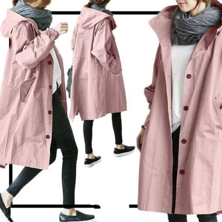 Kimberly Kapuzen-Trenchcoat | Damen Lange Oberbekleidung