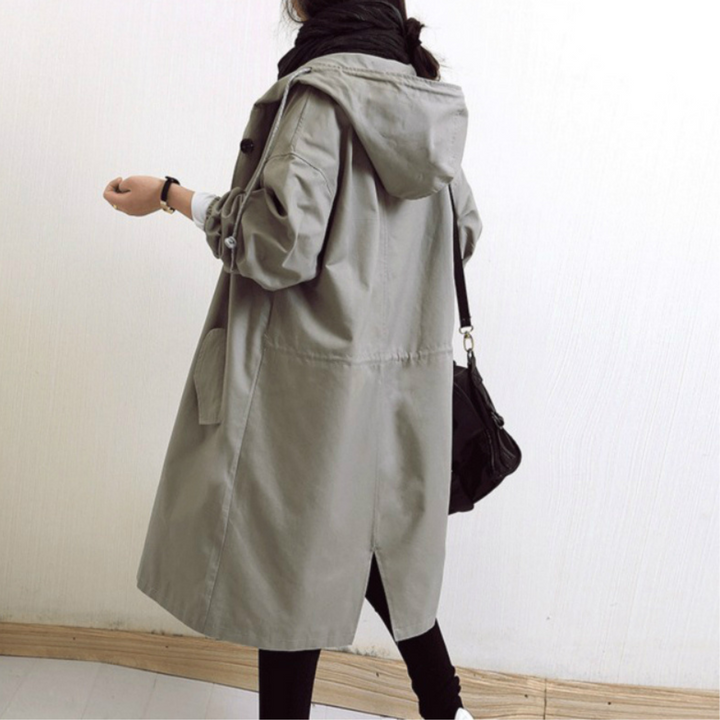 Kimberly Kapuzen-Trenchcoat | Damen Lange Oberbekleidung