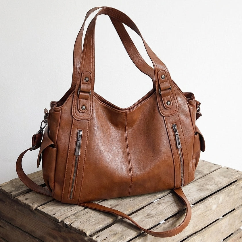 Sarah | Echtes Leder Hobo