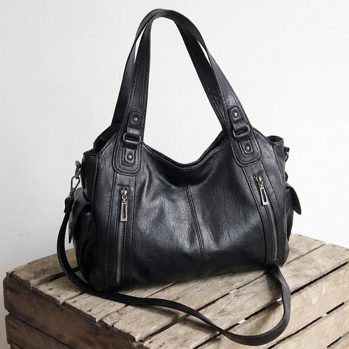 Sarah | Echtes Leder Hobo