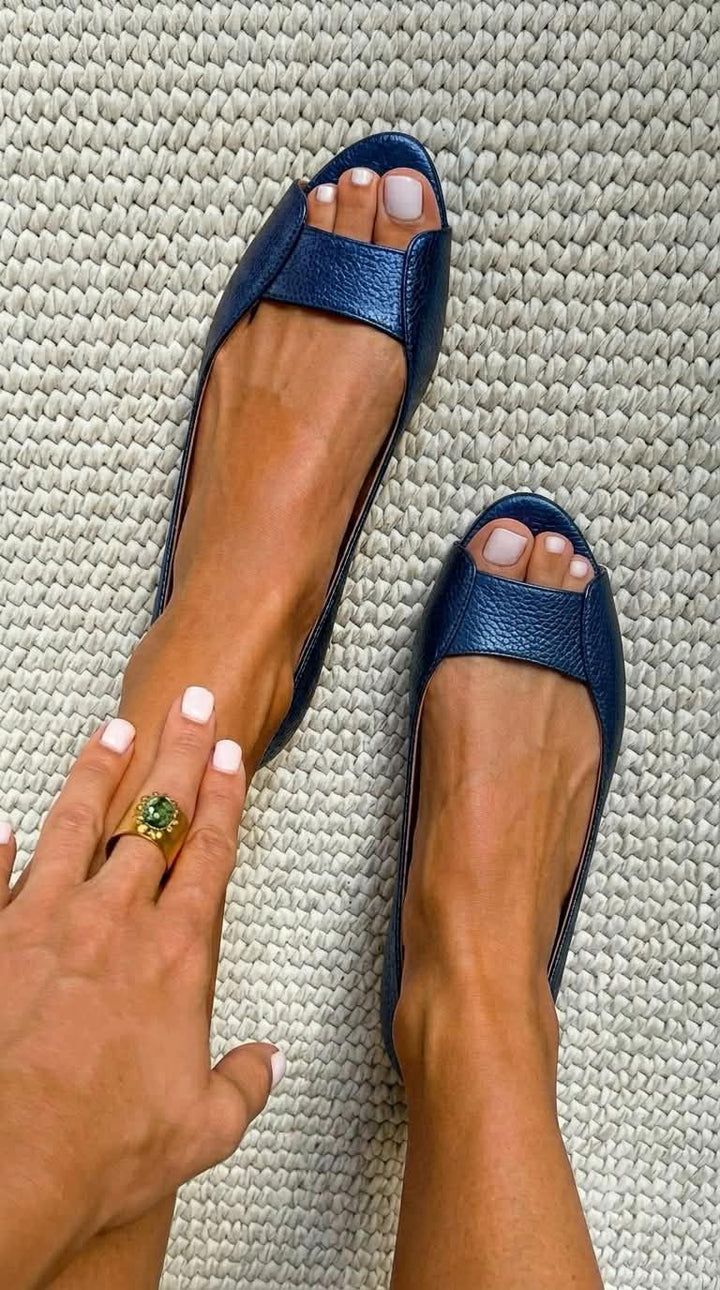Adelina™ | Goldene Komfort Chic Sandalen
