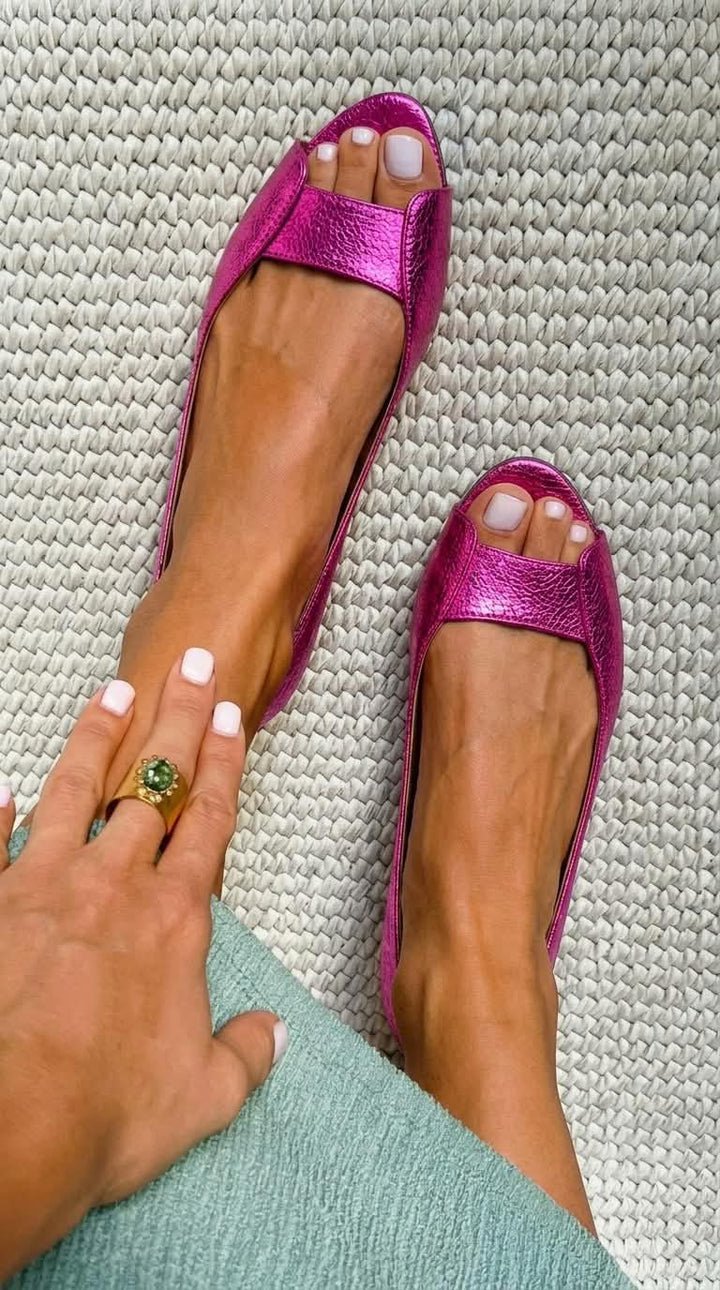 Adelina™ | Goldene Komfort Chic Sandalen