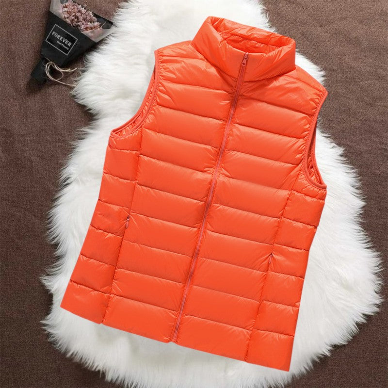 Isa - Gevoerde Gilet voor de Herfst