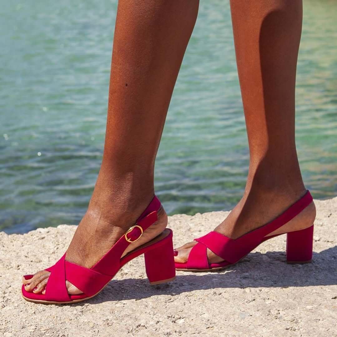 Céliane™ | Sommer Sandalen Azur