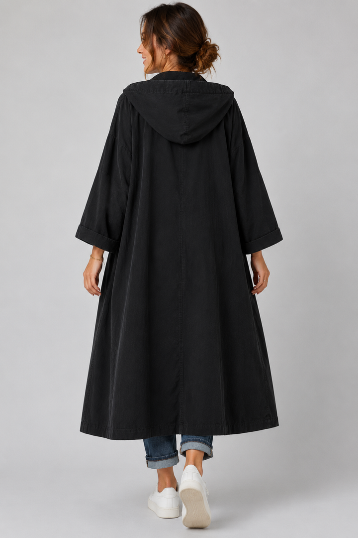 Guinevere Langer Wasserdichter Trenchcoat | Klassische Damenoberbekleidung