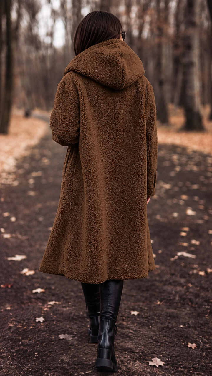 Jodie Gemütlicher Wollmantel | Damen Wintermäntel