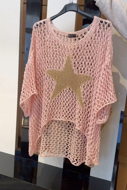 Larissa | Eleganter Strickpulli mit Stern