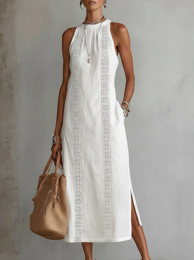 Chloe | Elegantes Sommer-Midi-Kleid