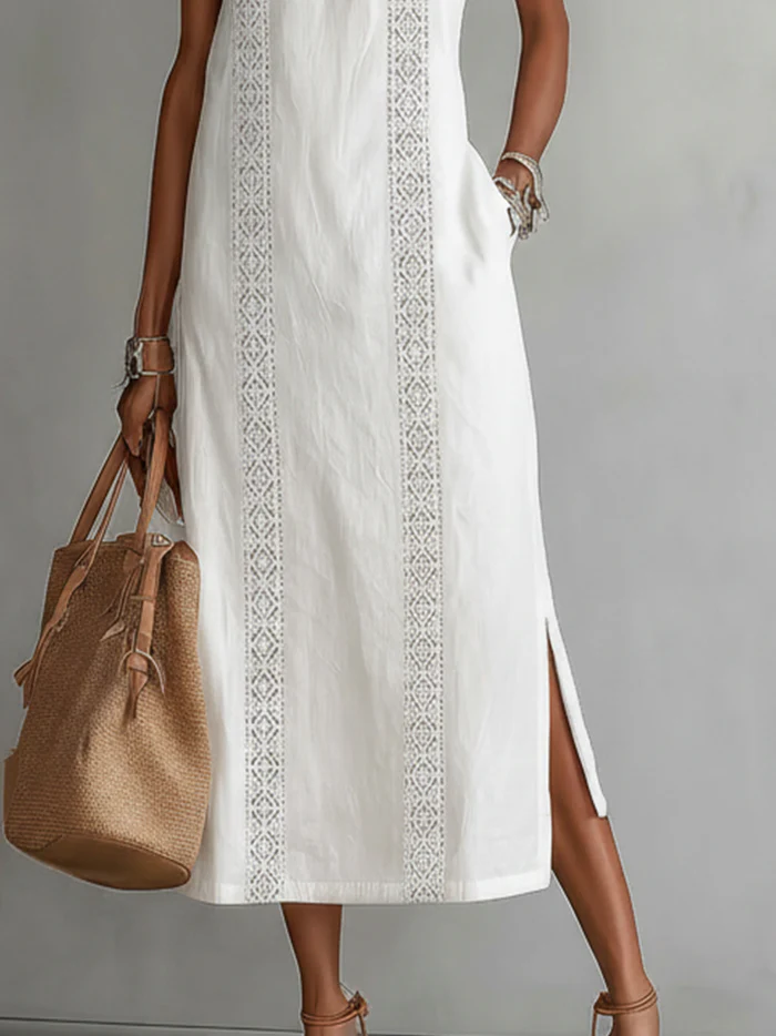 Chloe | Elegantes Sommer-Midi-Kleid
