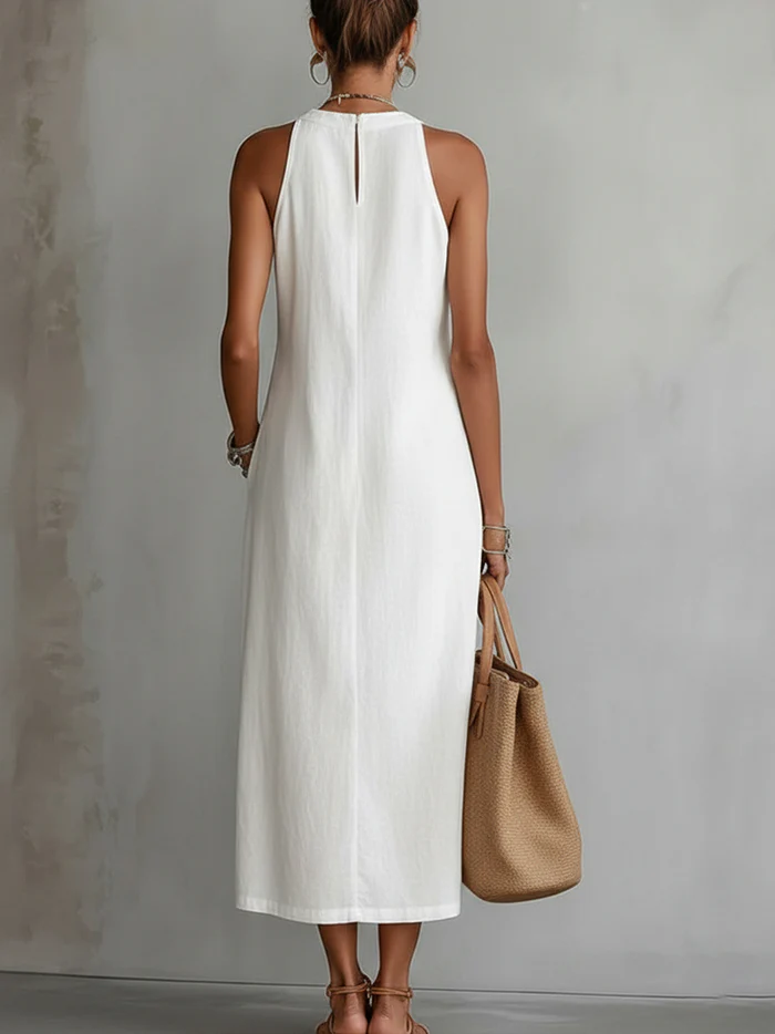Chloe | Elegantes Sommer-Midi-Kleid