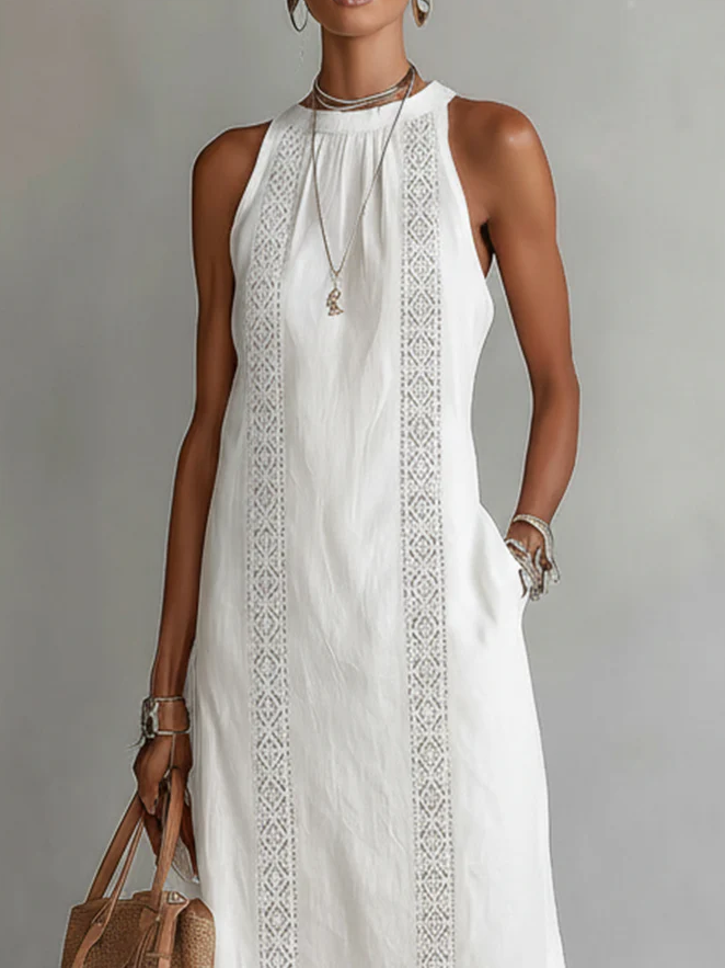 Chloe | Elegantes Sommer-Midi-Kleid